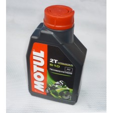 OLEJ MOTOROVÝ - 2T - MOTUL 510 (POLOSYNTETICKÝ)  -- (OLEJ DOPORUČENÝ JAWA MOTO PO ZÁBĚHU)